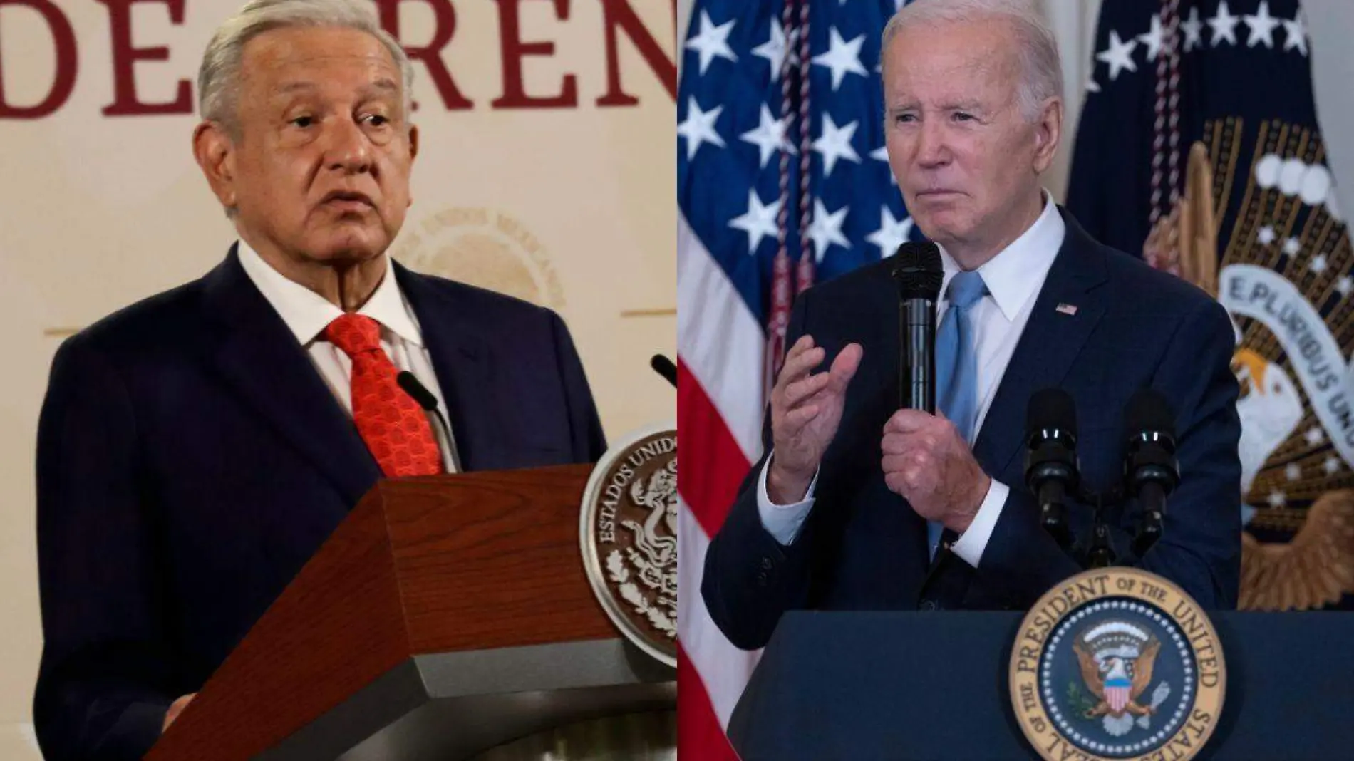 AMLO y Joe Biden